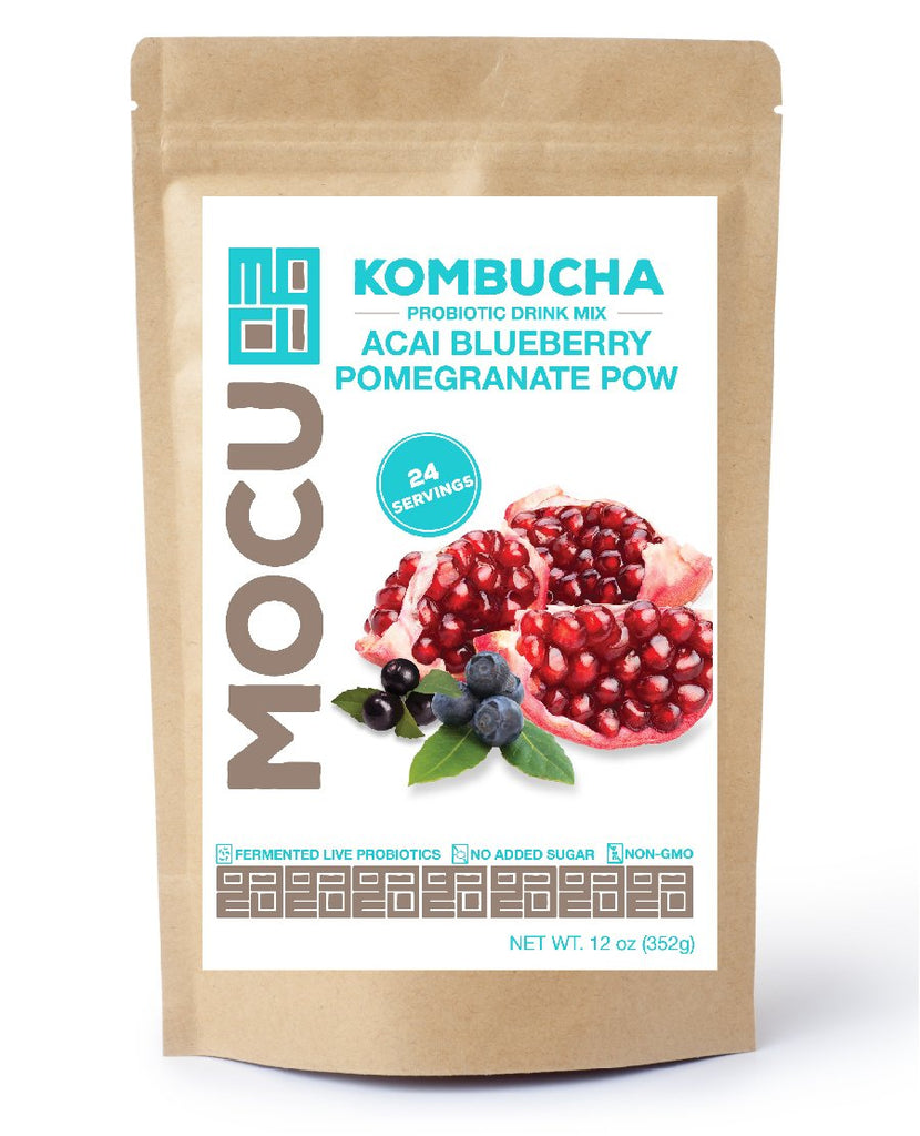 Kombucha Acai Blueberry Pomegranate Pow Drink Mix